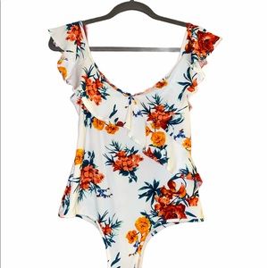 💐 FLORAL BODY SUIT 💐